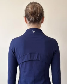 Dark Navy Zip-Jacket